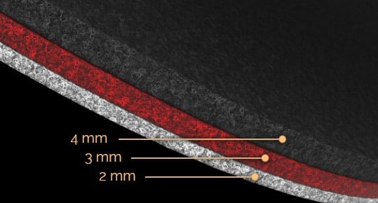 Korrekturpad Dressur Super Slim 6mm
