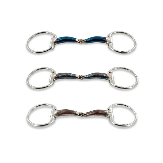 Sweet Iron Olivenkopf Messing Ringe doppelt gebrochen